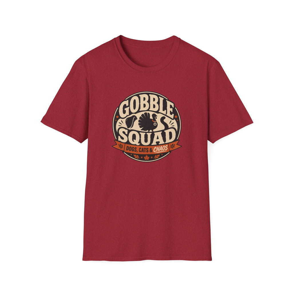 Gobble Squad — Vintage Thanksgiving Turkey Tee