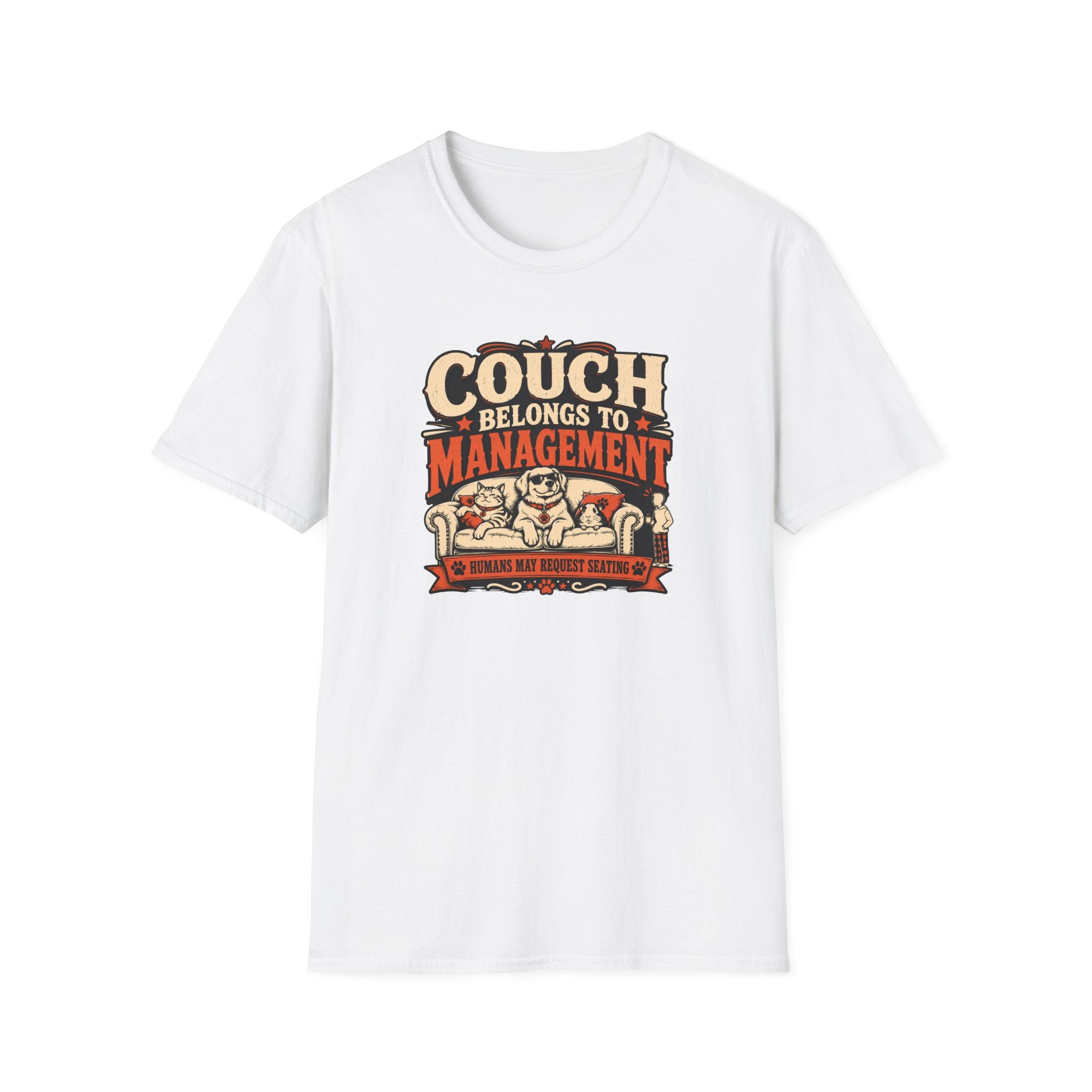 Couch Belongs to Management T-Shirt