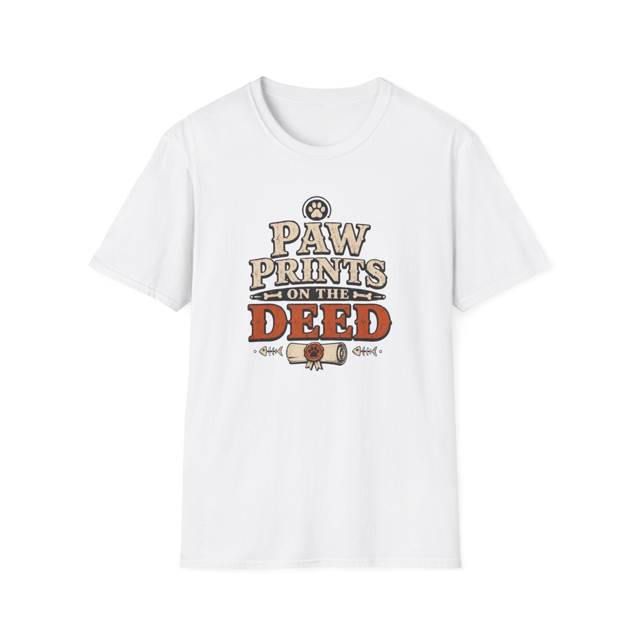 Paw Prints on the Deed - Multi-Pet Lovers Tee
