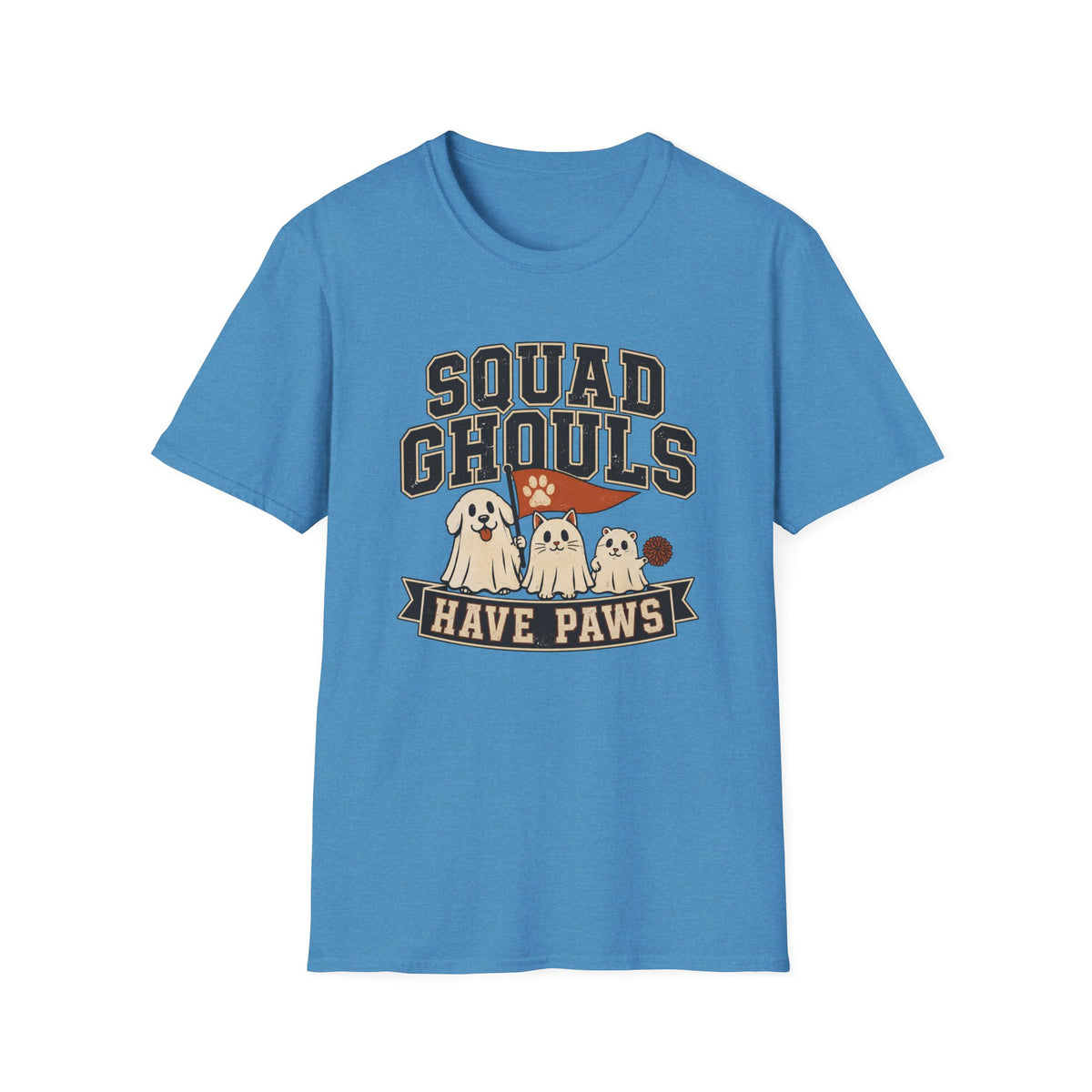 Squad Ghouls Have Paws – Halloween Pet T-Shirt