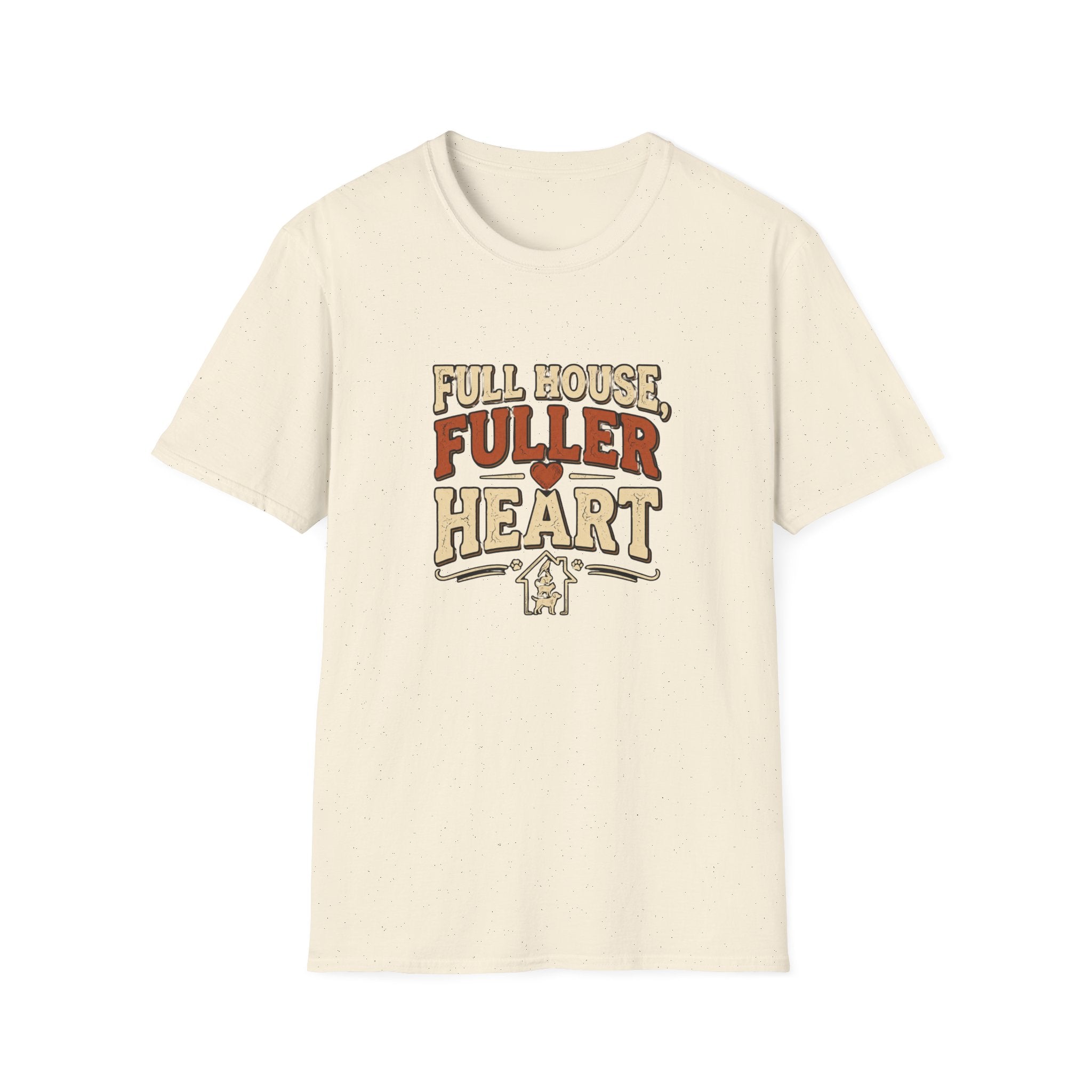 Full House Fuller Heart T-Shirt — Retro Family Love Tee
