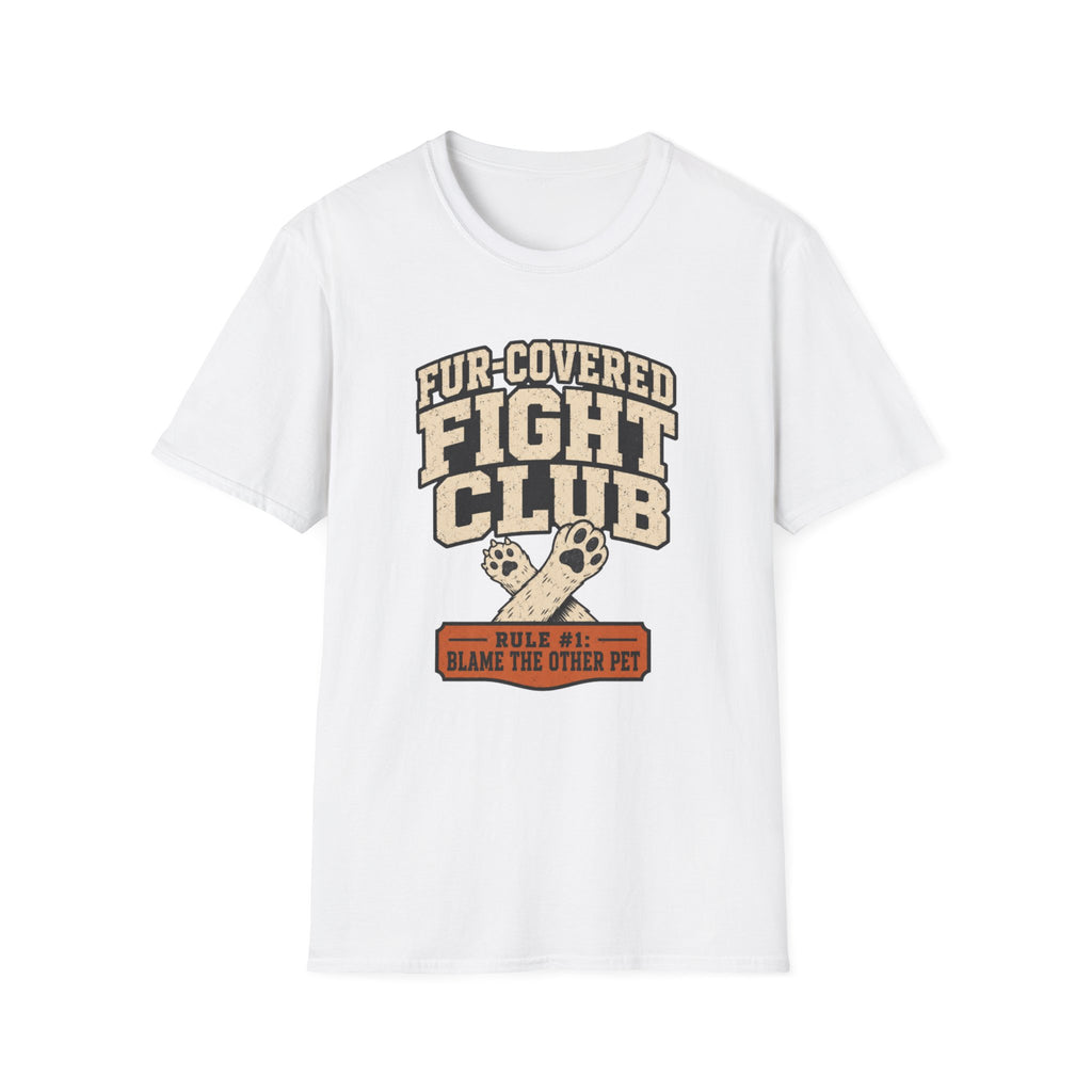 Fur-Covered Fight Club T-Shirt
