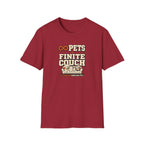 “Infinite Pets, Finite Couch” Graphic T