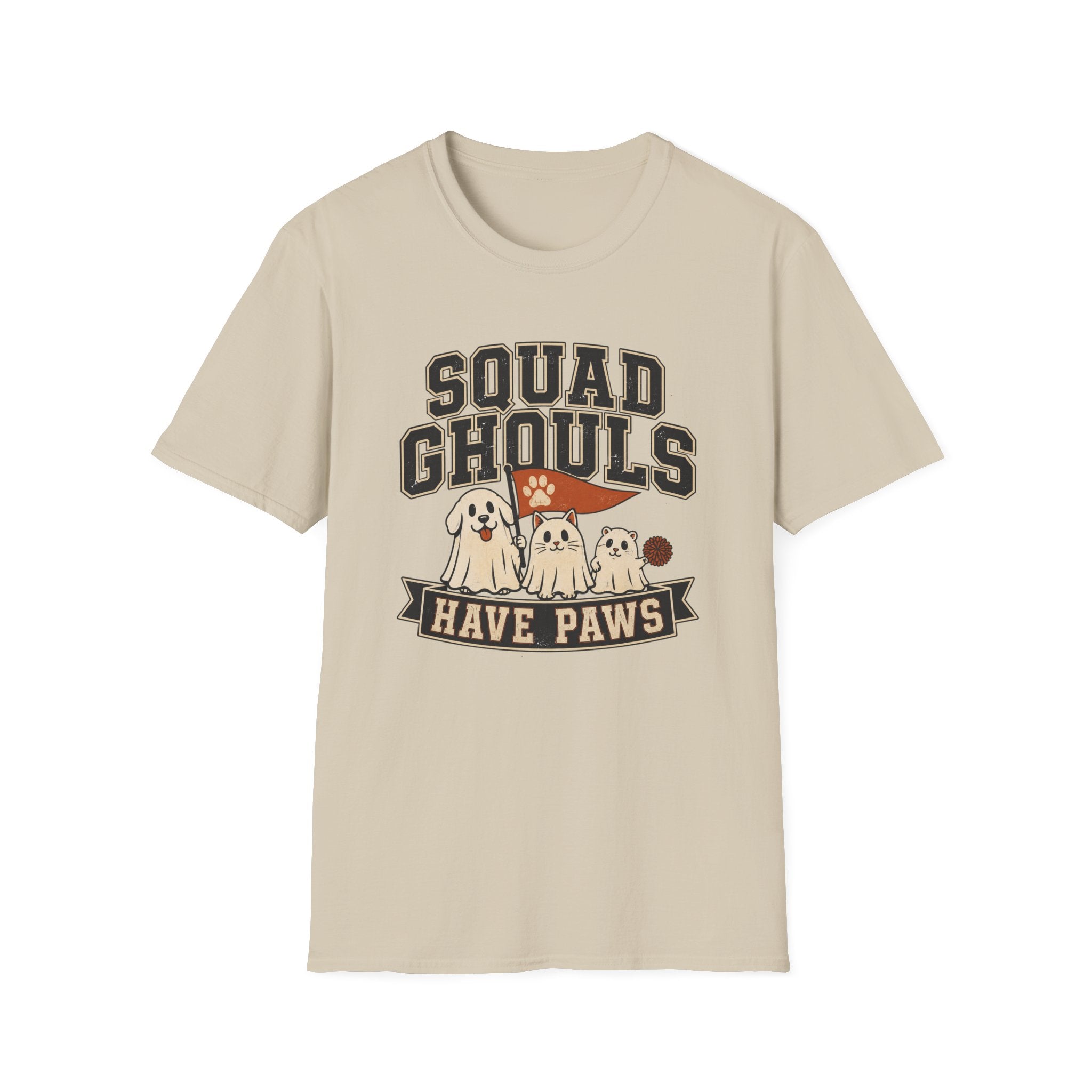 Squad Ghouls Have Paws – Halloween Pet T-Shirt