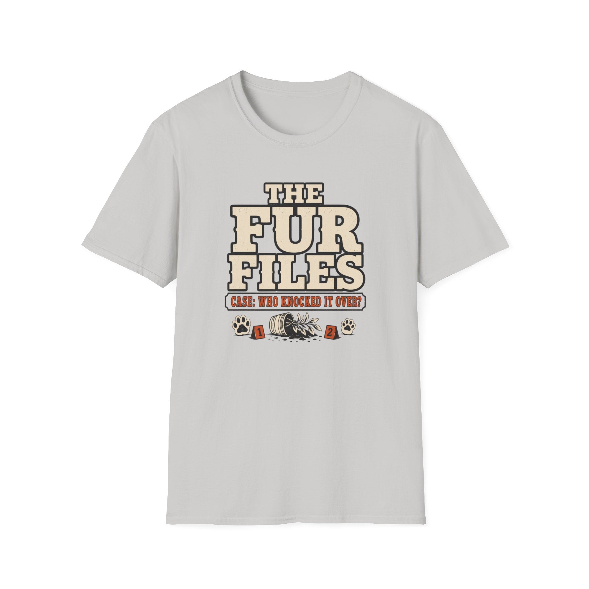 "The Fur Files" Funny Pet Owner Tee