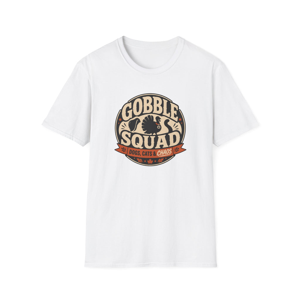 Gobble Squad — Vintage Thanksgiving Turkey Tee