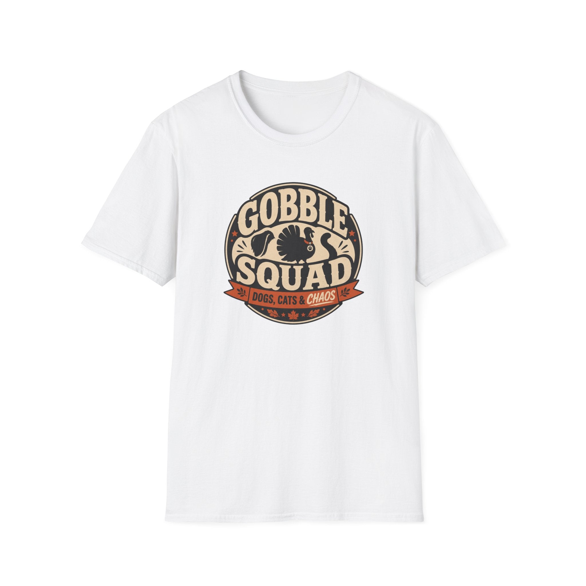 Gobble Squad — Vintage Thanksgiving Turkey Tee