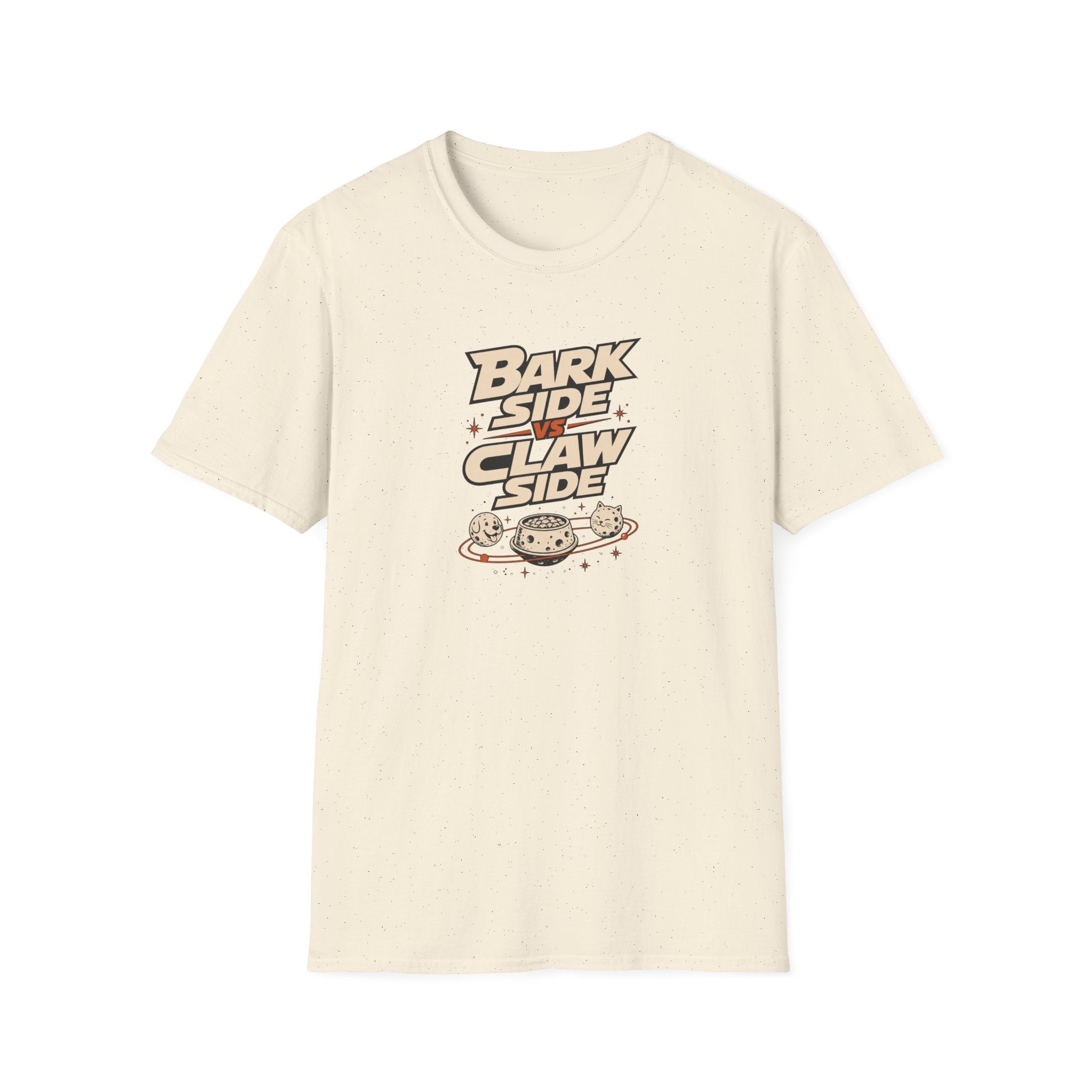 Bark Side vs Claw Side — Funny Pet Lover Tee