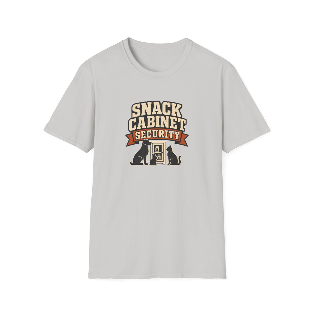 T-Shirt — “Snack Cabinet Security” Funny Pet Lover Tee