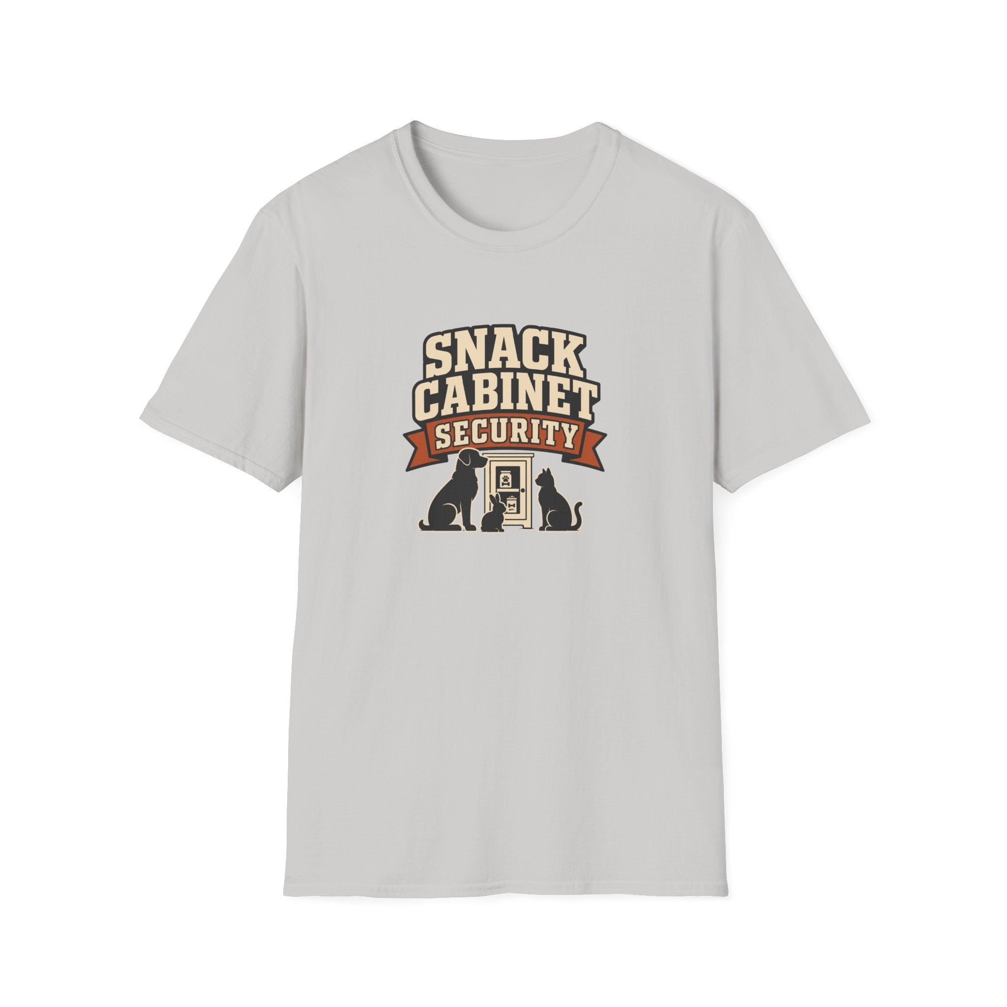 T-Shirt — “Snack Cabinet Security” Funny Pet Lover Tee