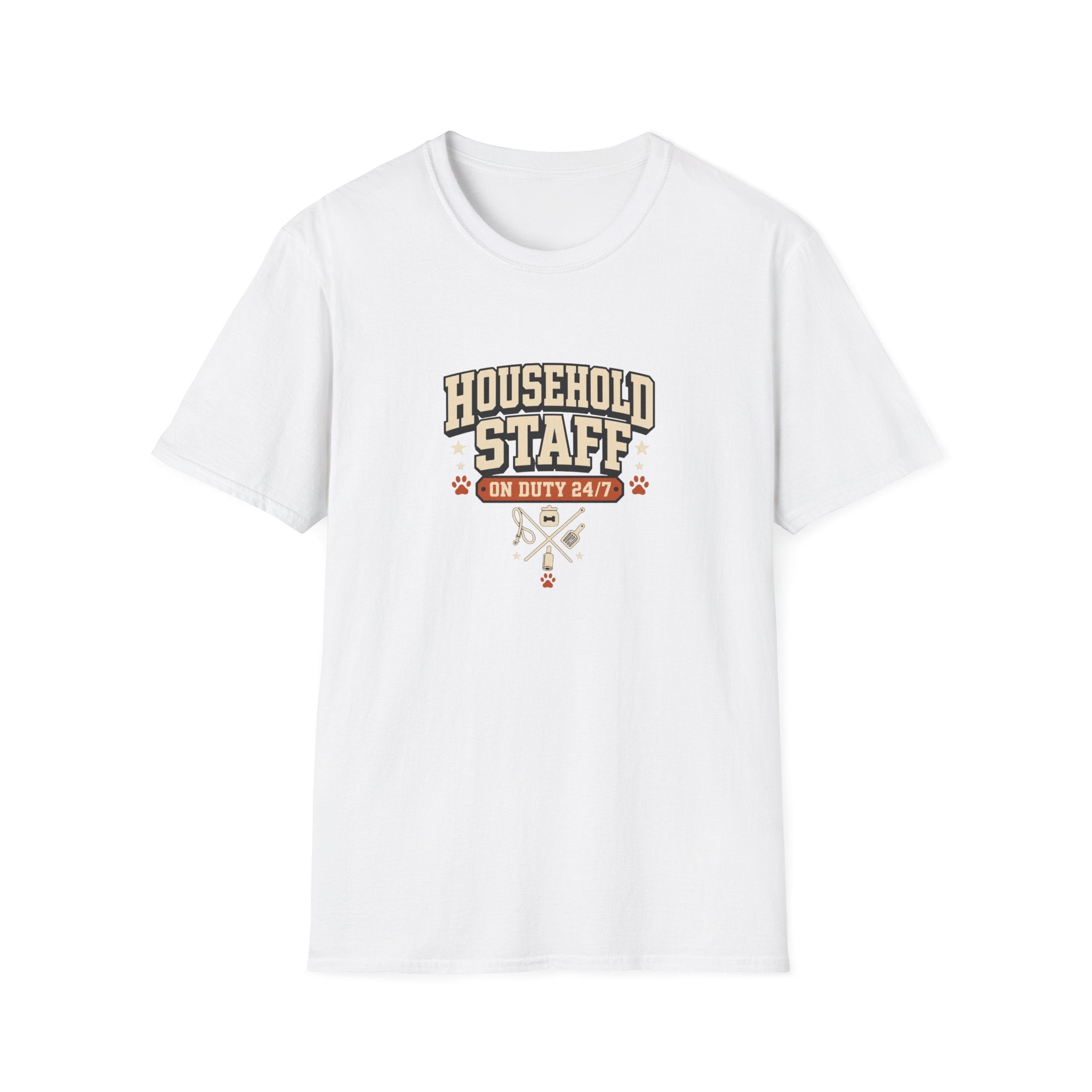 Household Staff — 'On Duty 24/7' Multi-Pet Household Tee