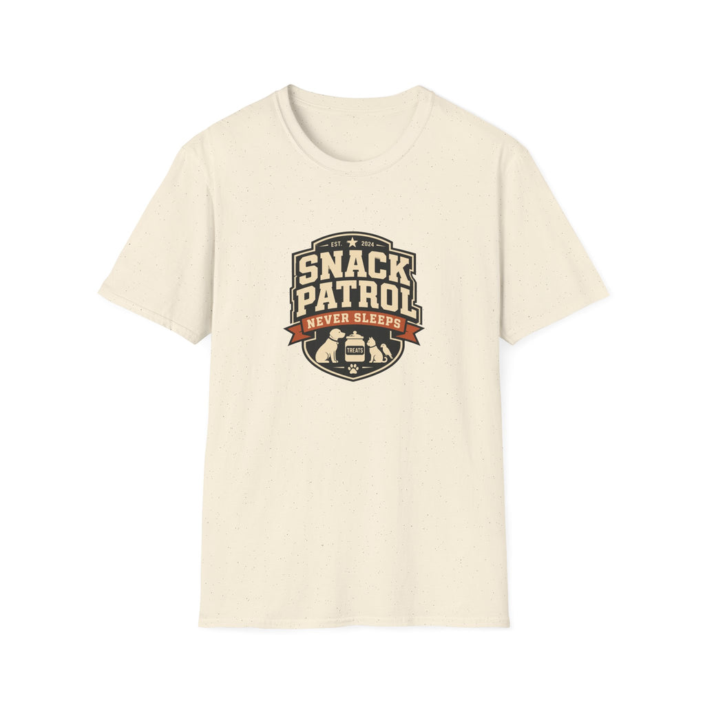 "Snack Patrol Never Sleeps" Retro Graphic Tee