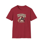 Professionally Supervised — Funny Dog & Cat Home Office Tee