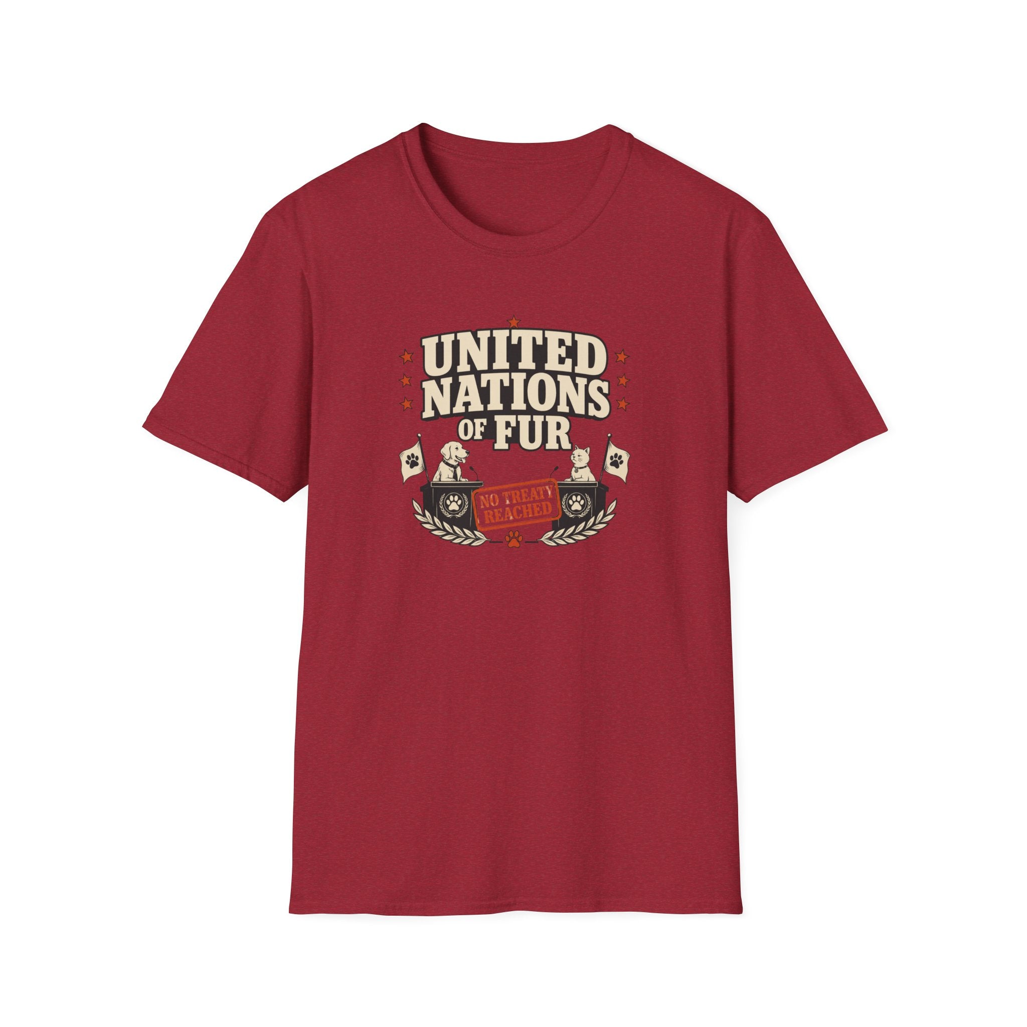 United Nations of Fur — Funny Pet Lover Graphic Tee