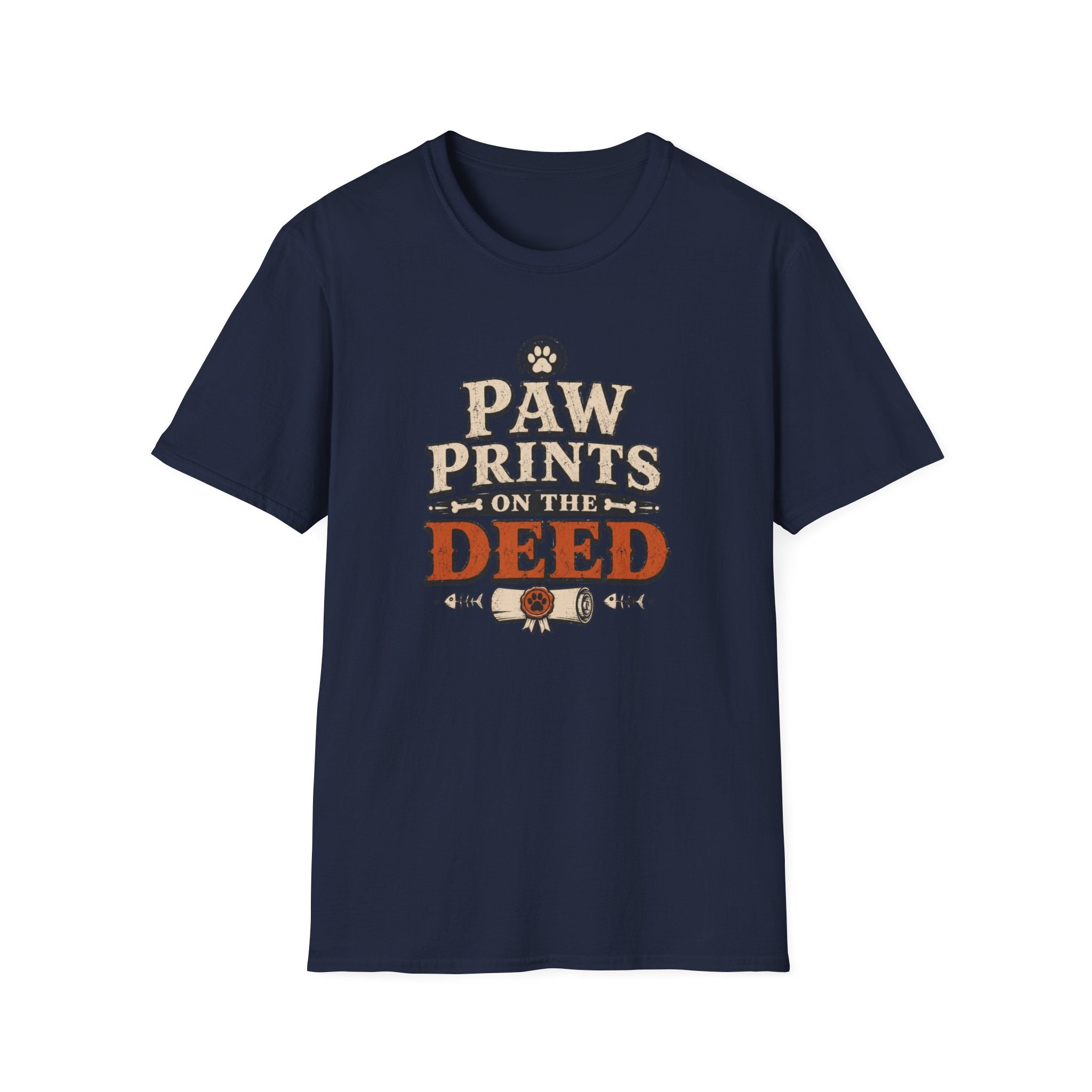 Paw Prints on the Deed - Multi-Pet Lovers Tee