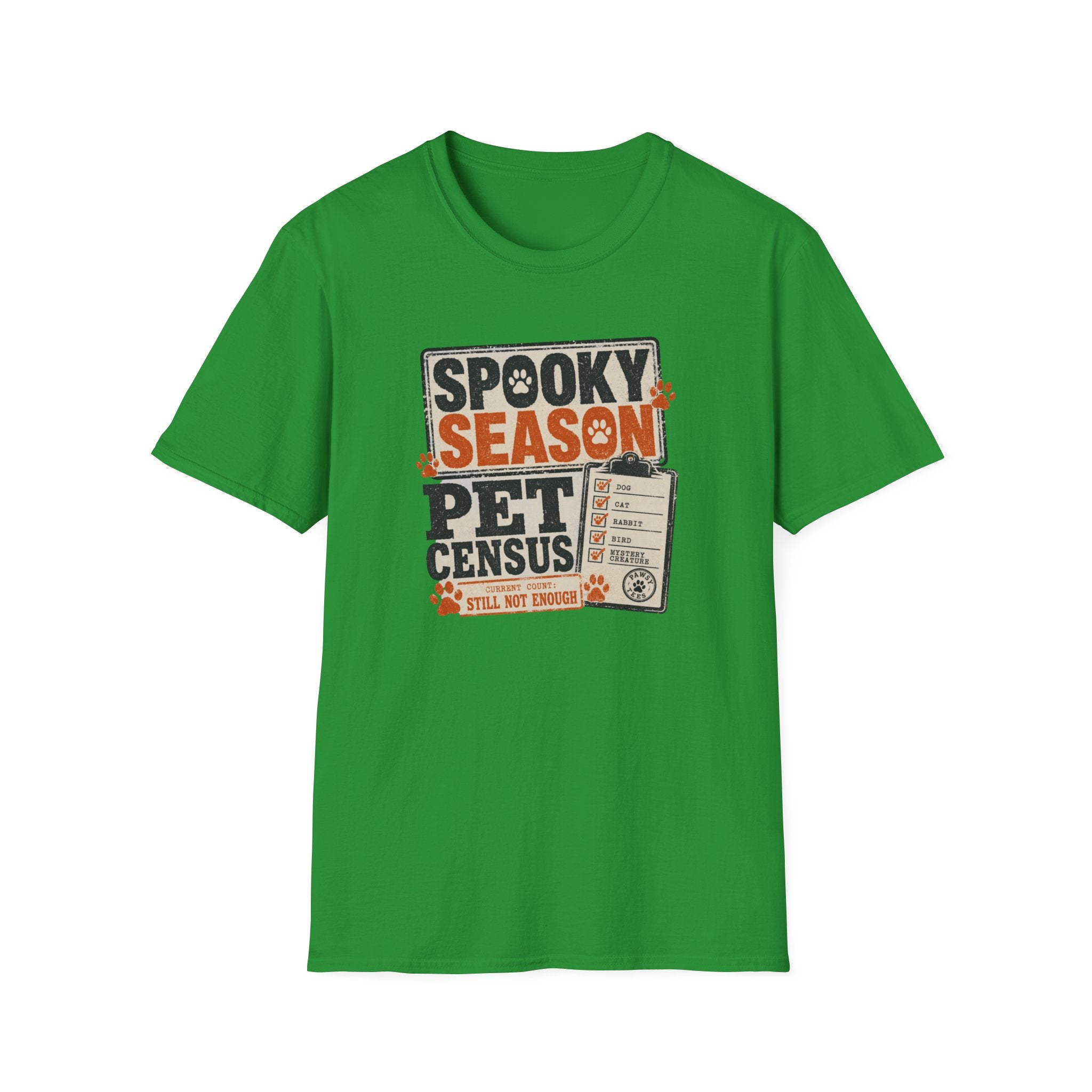 Spooky Season Pet Census T-Shirt