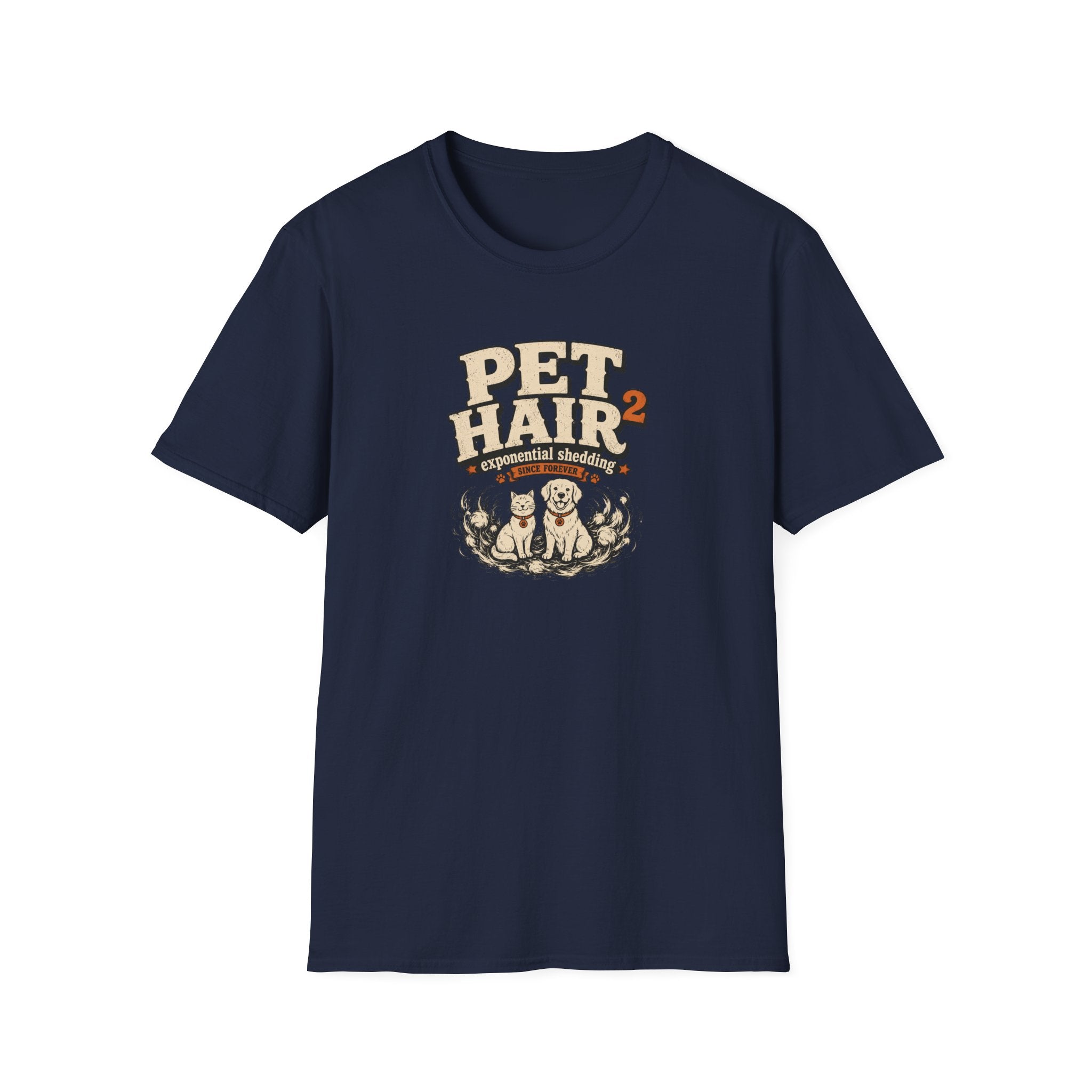 Pet Hair Squared ‘Exponential Shedding’ Pet Lover Tee
