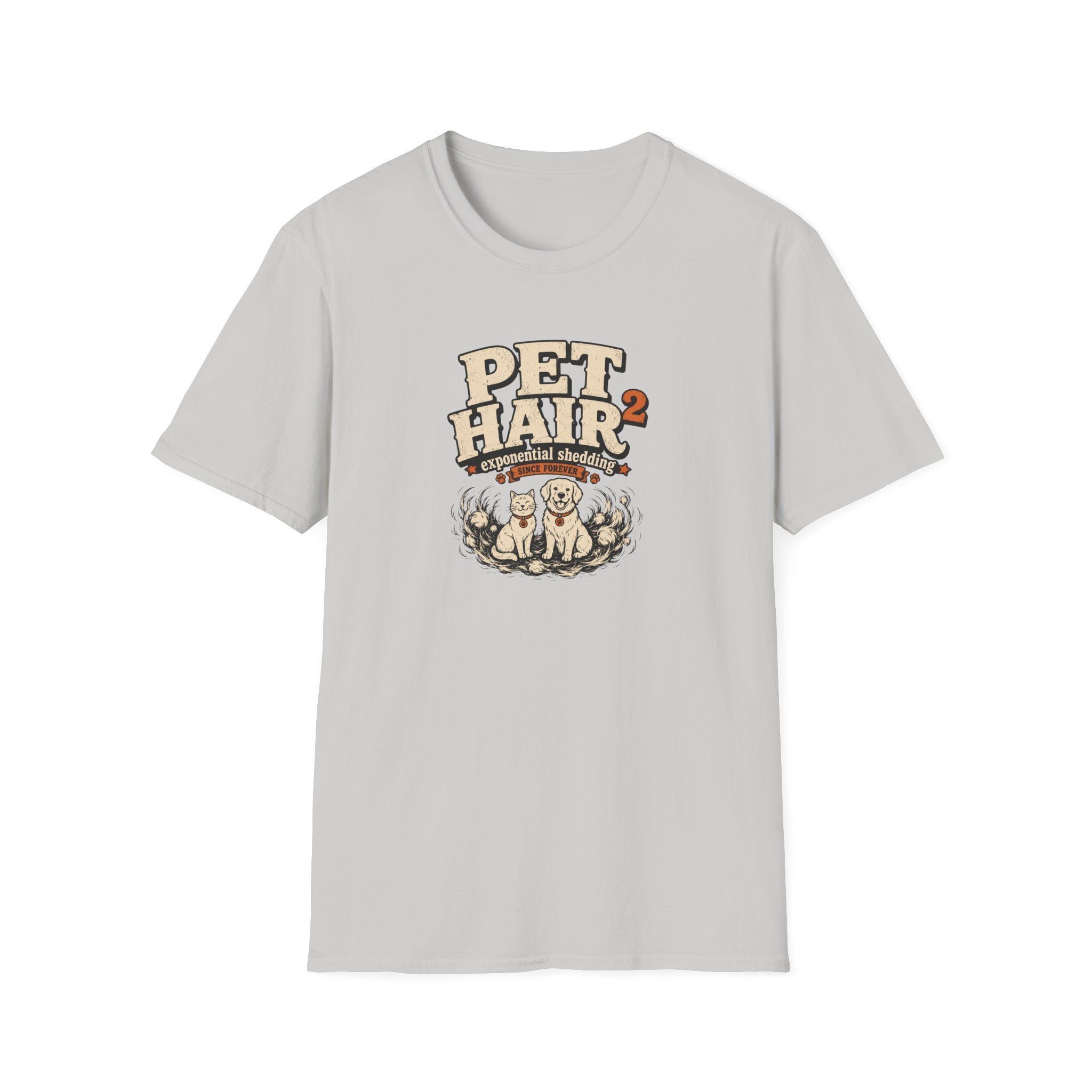 Pet Hair Squared ‘Exponential Shedding’ Pet Lover Tee