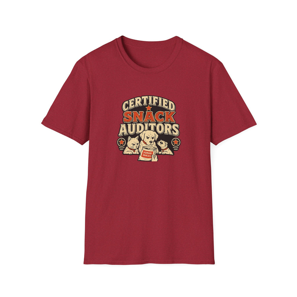 Certified Snack Auditors — Funny Certified Snack Inspectors Tee