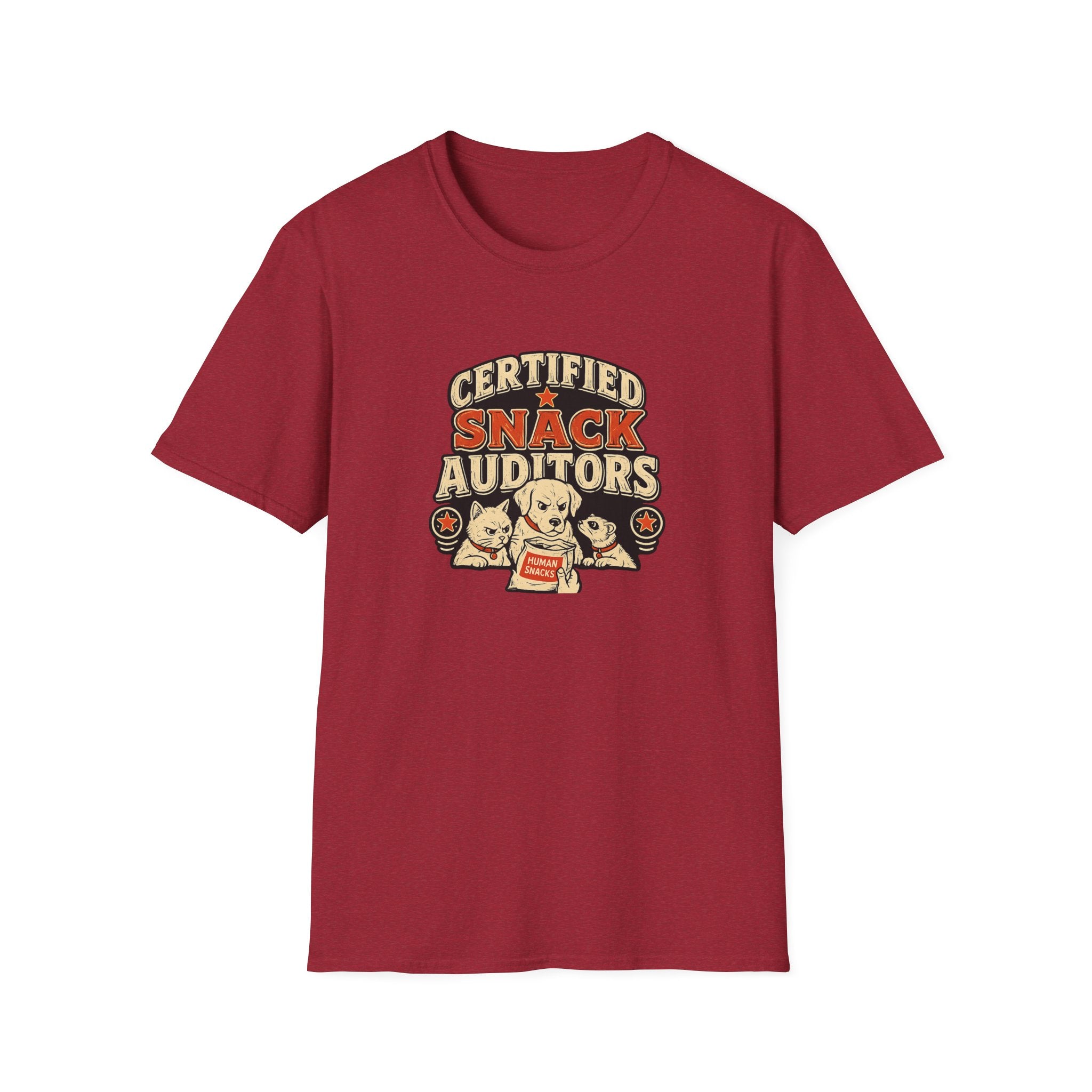 Certified Snack Auditors — Funny Certified Snack Inspectors Tee