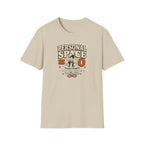 "Personal Space 0 but the love is Infinite" Cute Retro Cat & Dog Graphic Tee