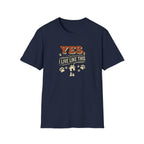 "Yes, I Live Like This" Paw Print Homeowner Tee
