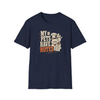 "My Pets Have Notes" Cute Vintage Pet Lover Graphic Tee