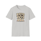 Rated By Pets — Funny Retro Pet Lover Tee