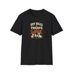 Vet Bills + Treats = Love — Funny Dog & Cat Pet Owner Tee