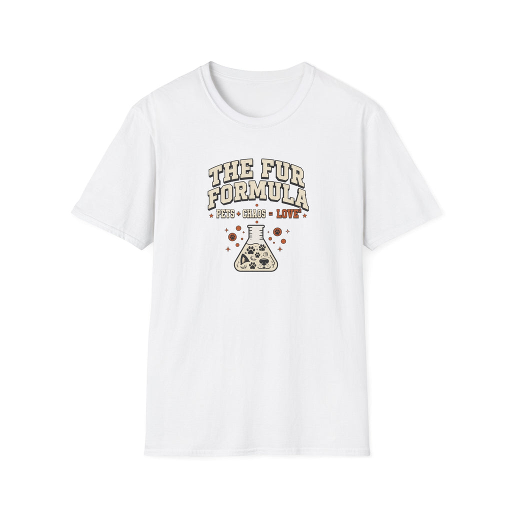 The Fur Formula — Pets • Chaos • Love Graphic Tee