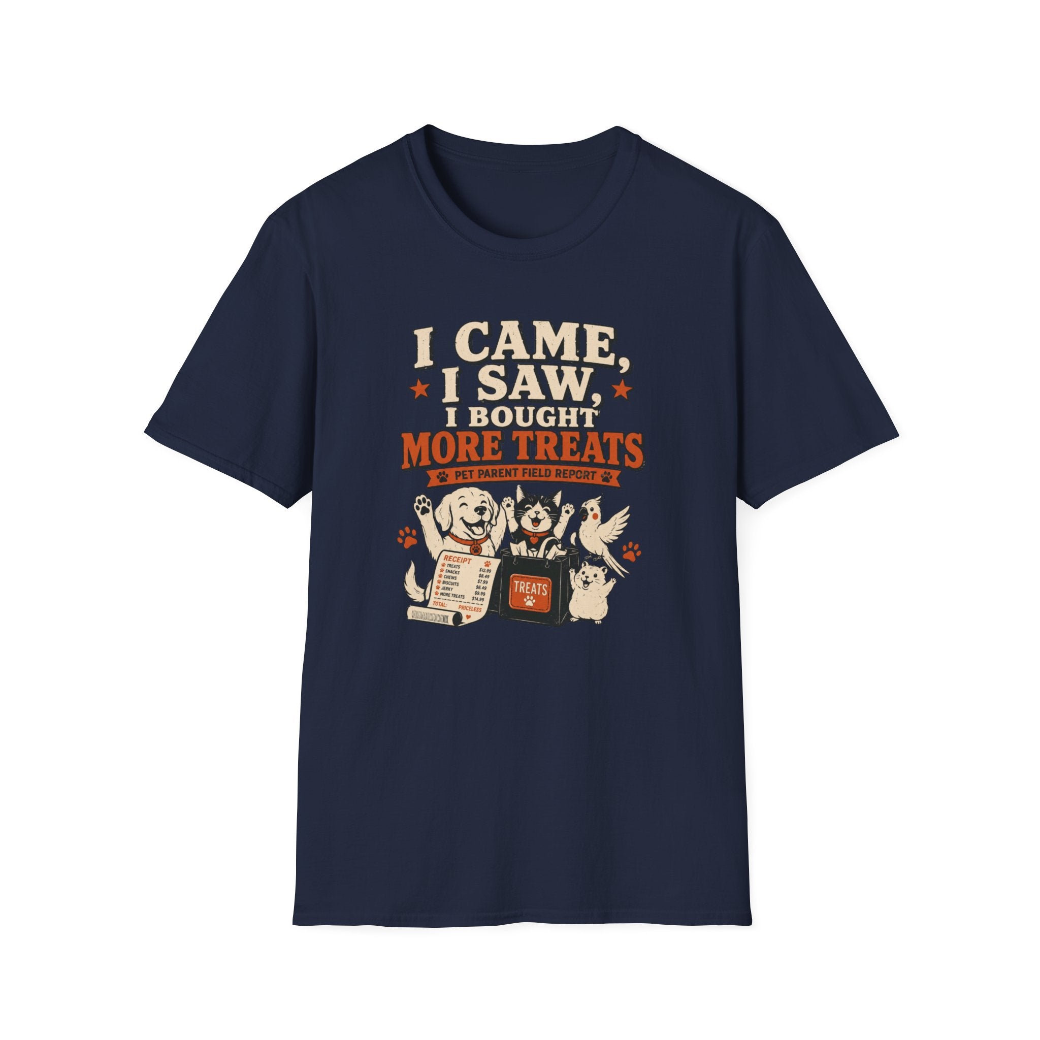 I Came I Saw I Bought More Treats — Pet Parent Tee