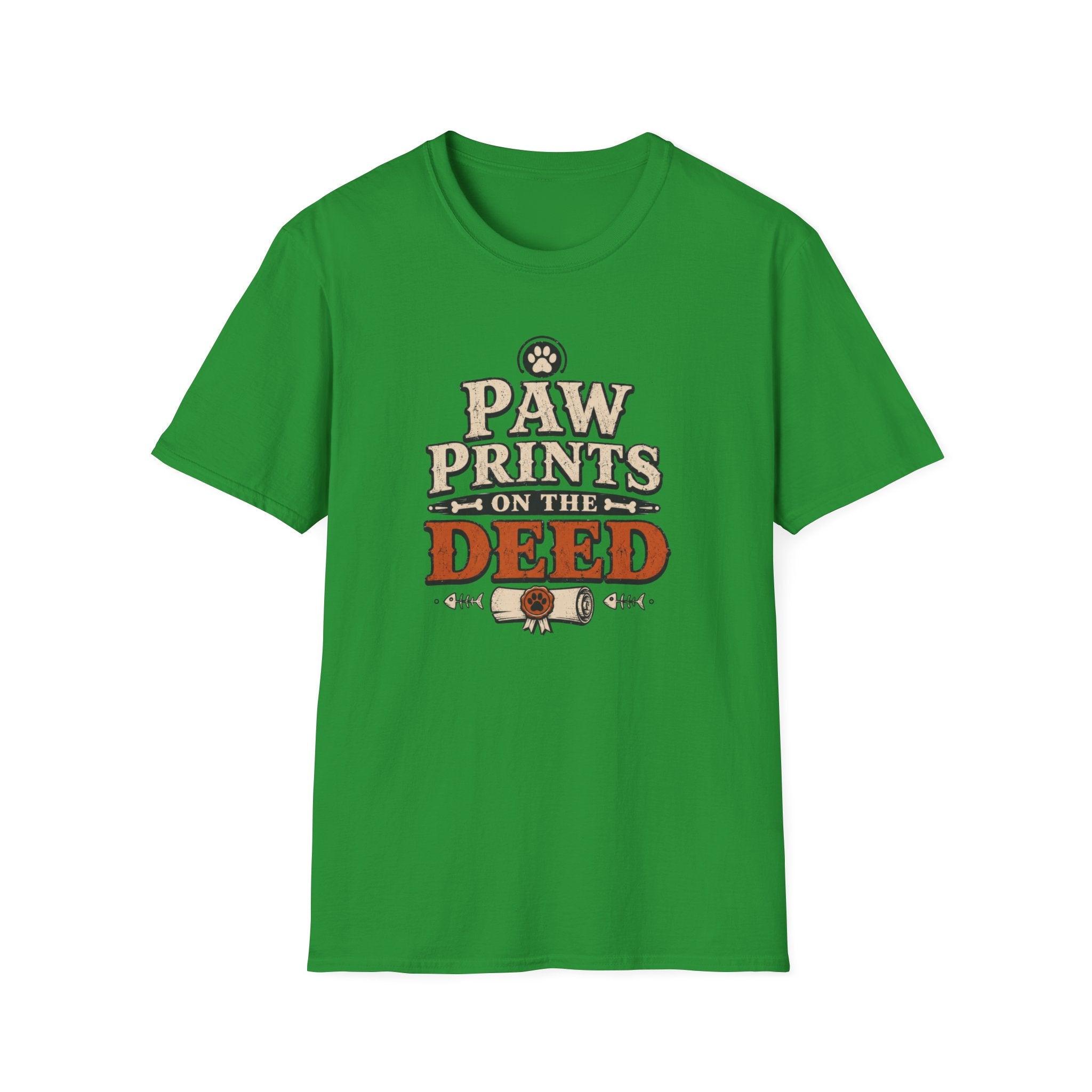 Paw Prints on the Deed - Multi-Pet Lovers Tee