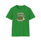 "Leashes + Litter + Love = Home" Graphic Tee