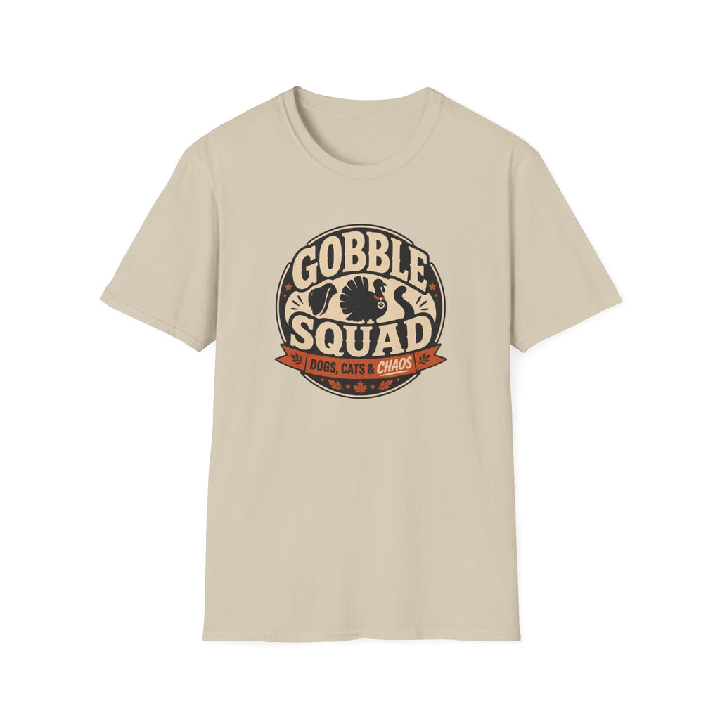 Gobble Squad — Vintage Thanksgiving Turkey Tee