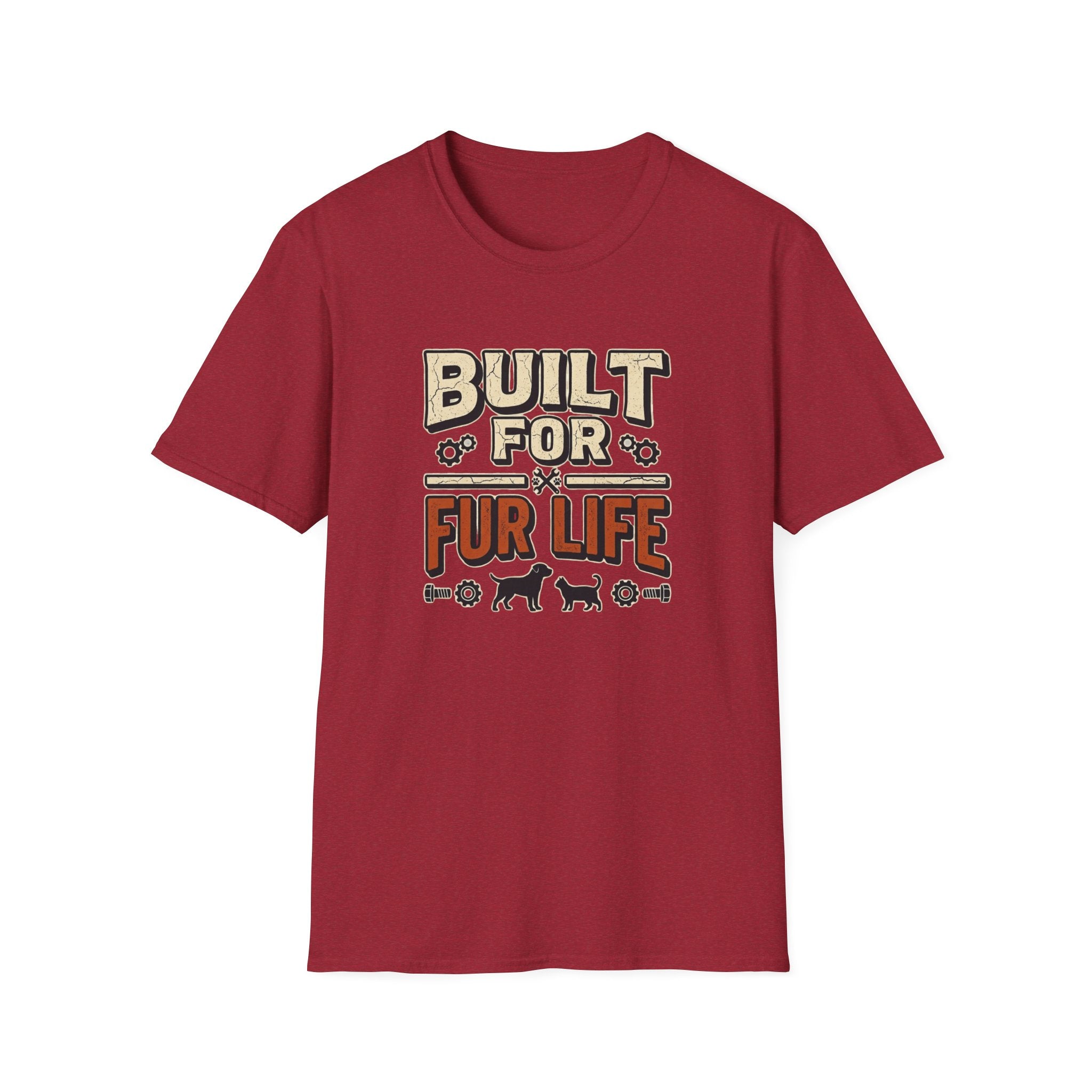 Built for Fur Life T-Shirt | Pet Lover Graphic Tee