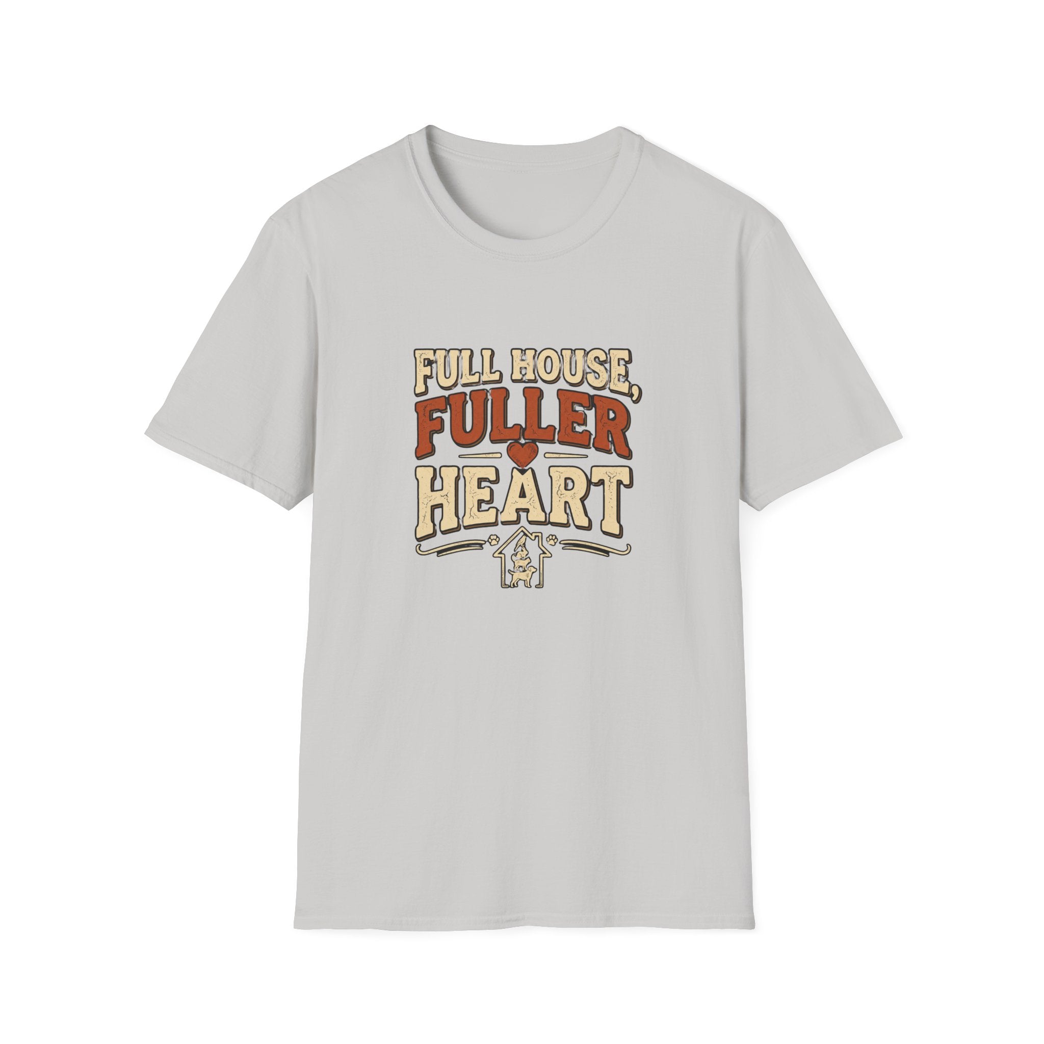 Full House Fuller Heart T-Shirt — Retro Family Love Tee