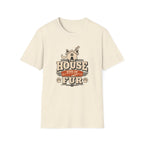 Pet Lover T‑Shirt — "The House Runs on Fur" Cozy Rescue & Dog Mom Tee