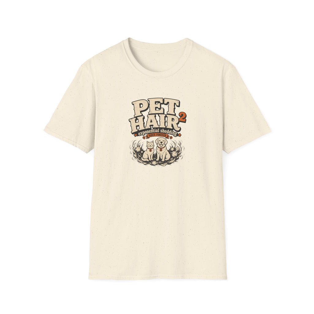Pet Hair Squared ‘Exponential Shedding’ Pet Lover Tee