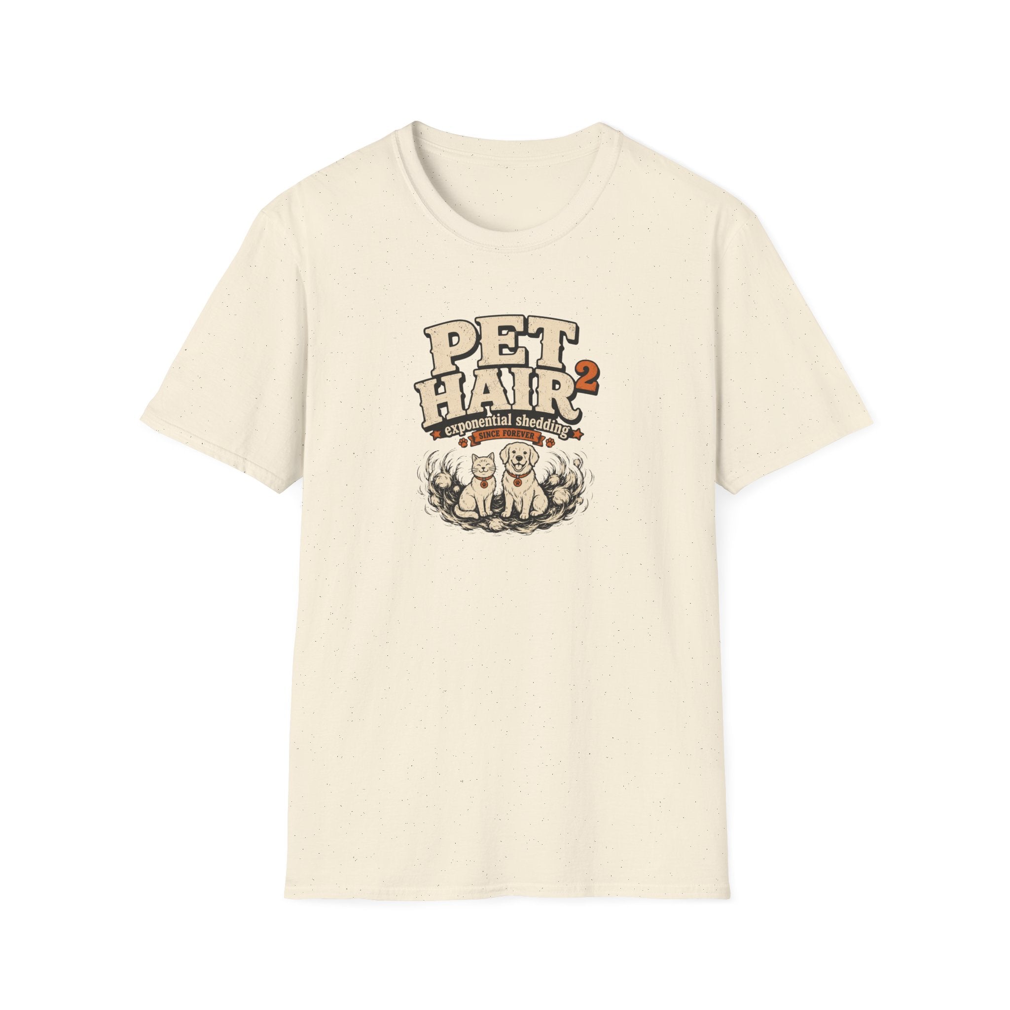 Pet Hair Squared ‘Exponential Shedding’ Pet Lover Tee