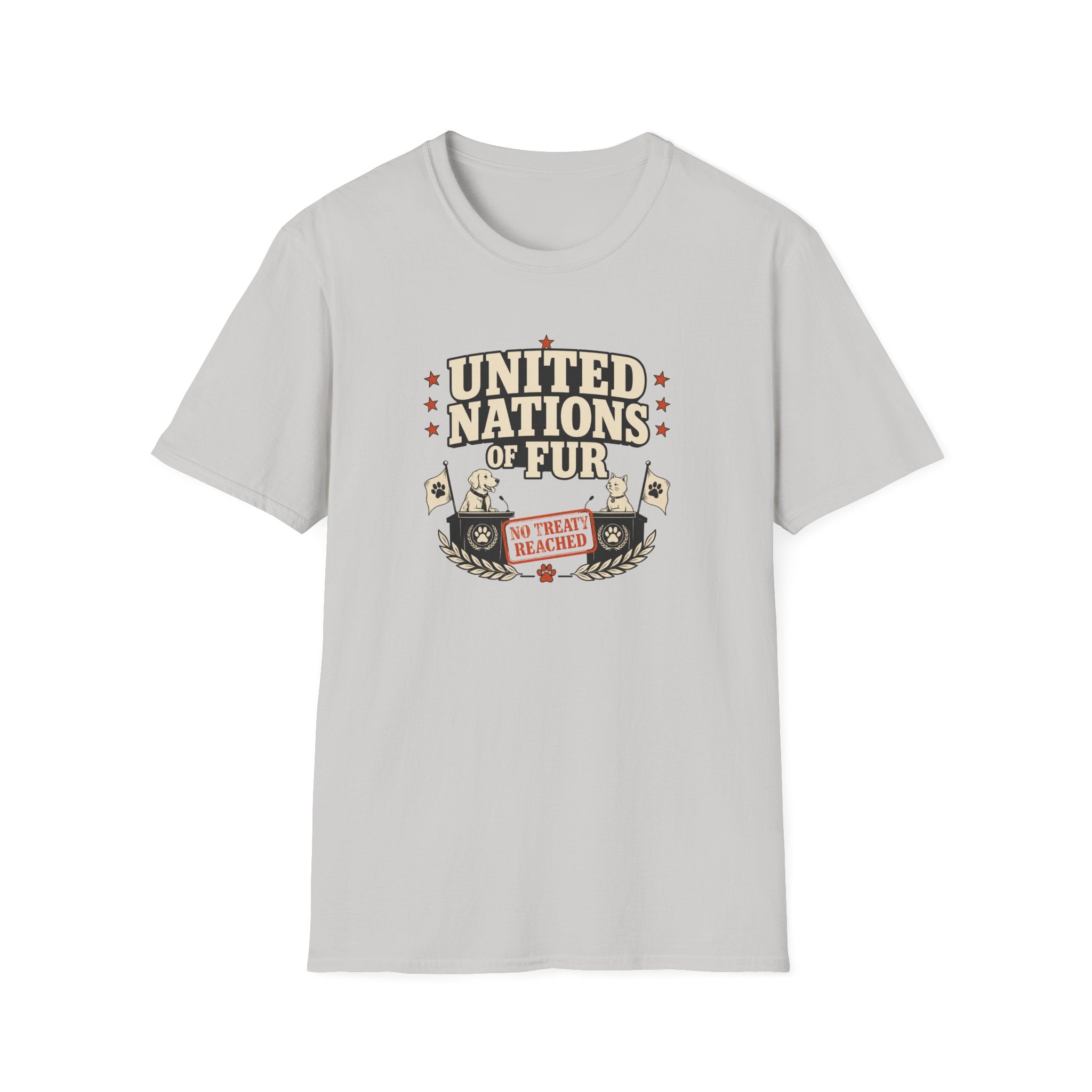 United Nations of Fur — Funny Pet Lover Graphic Tee
