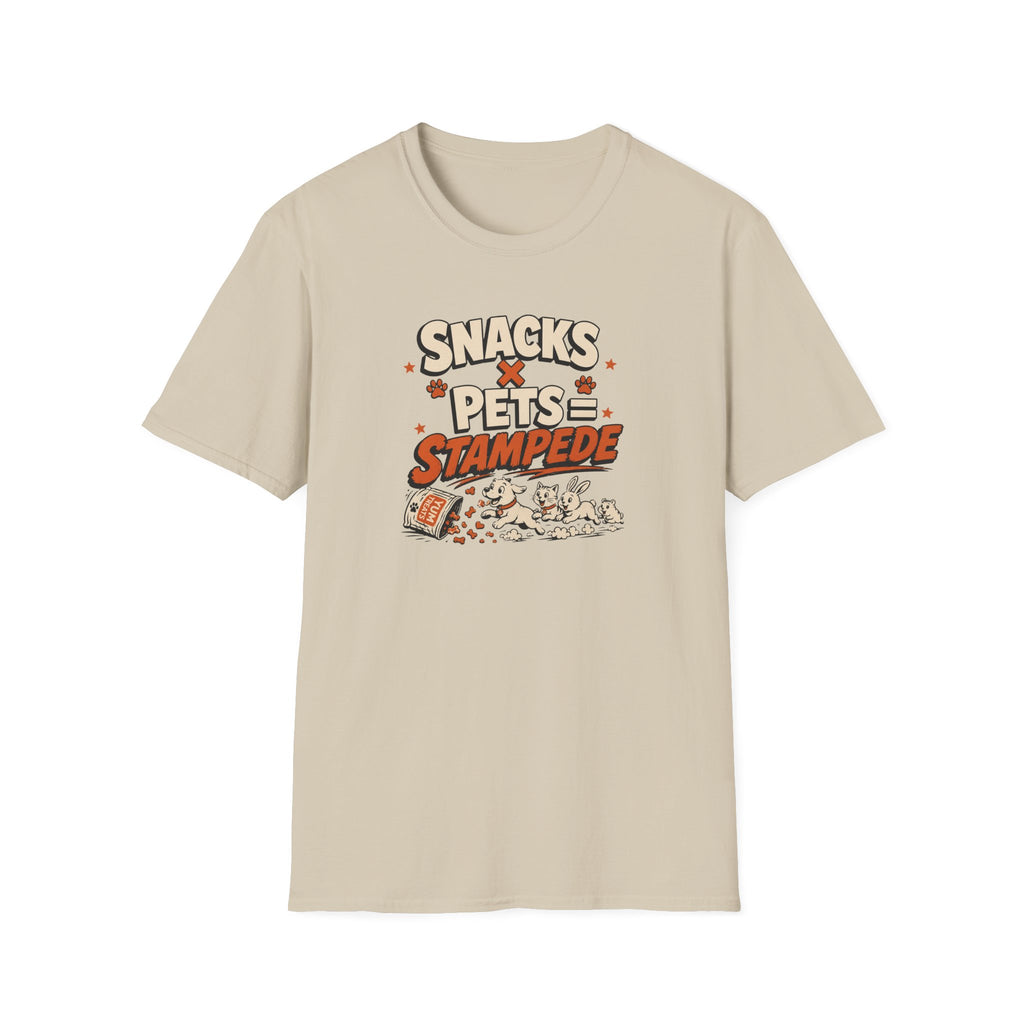 Snacks x Pets = Stampede Graphic Tee