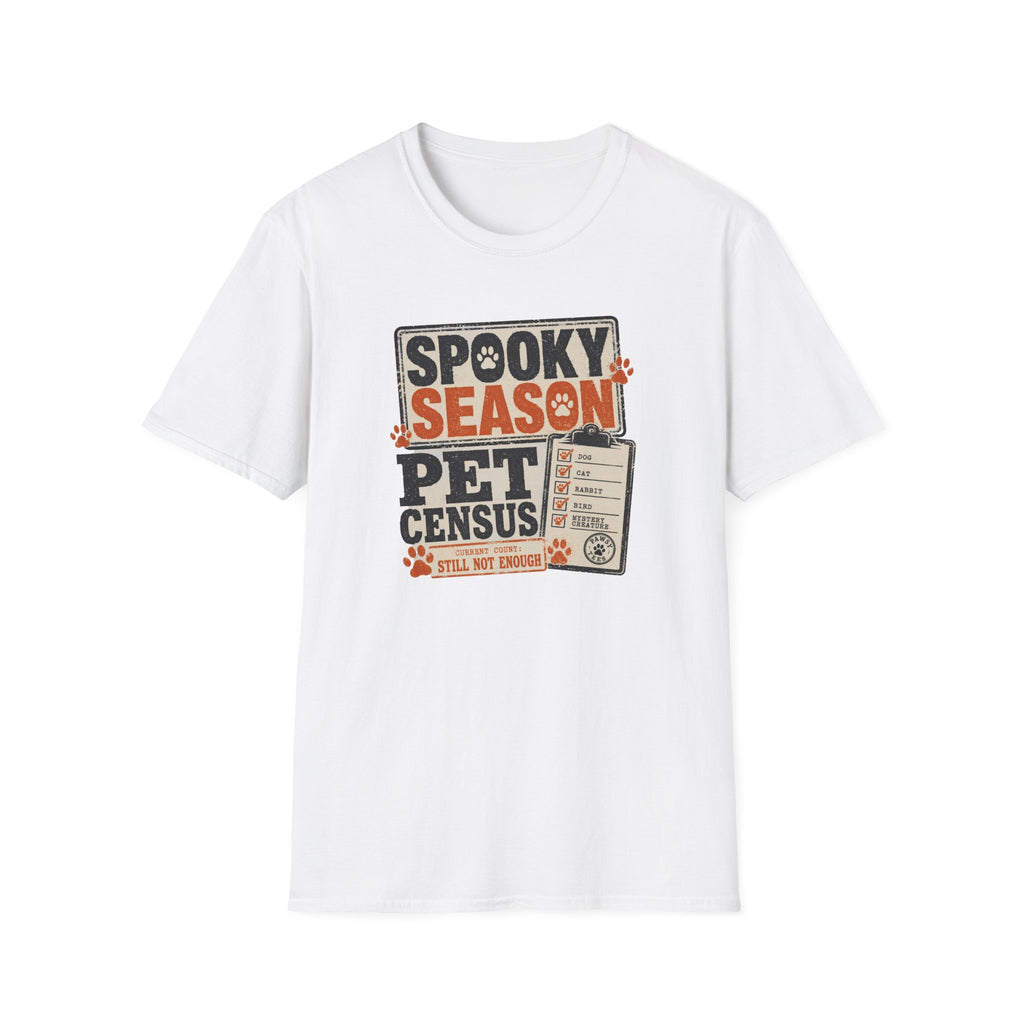 Spooky Season Pet Census T-Shirt