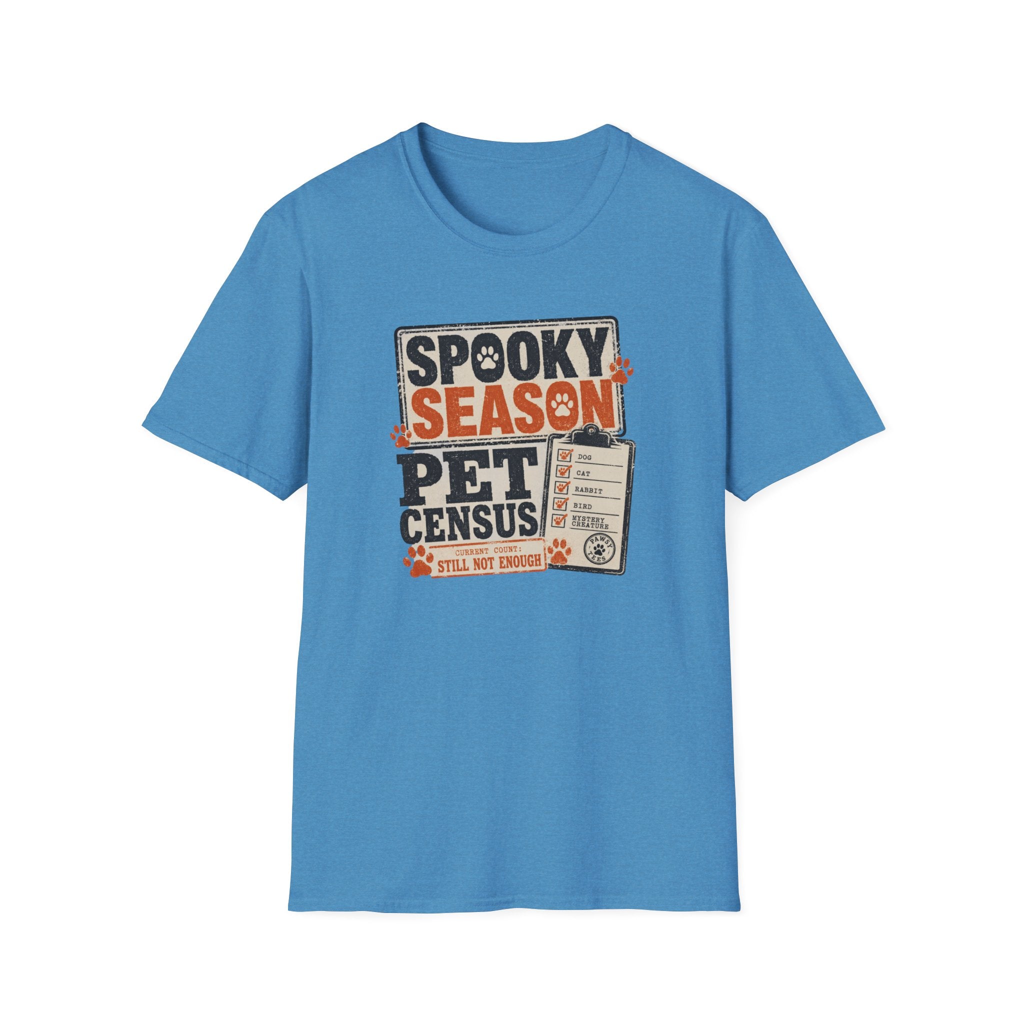 Spooky Season Pet Census T-Shirt