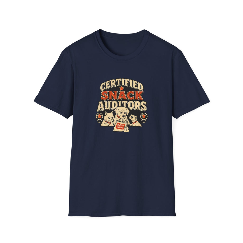 Certified Snack Auditors — Funny Certified Snack Inspectors Tee