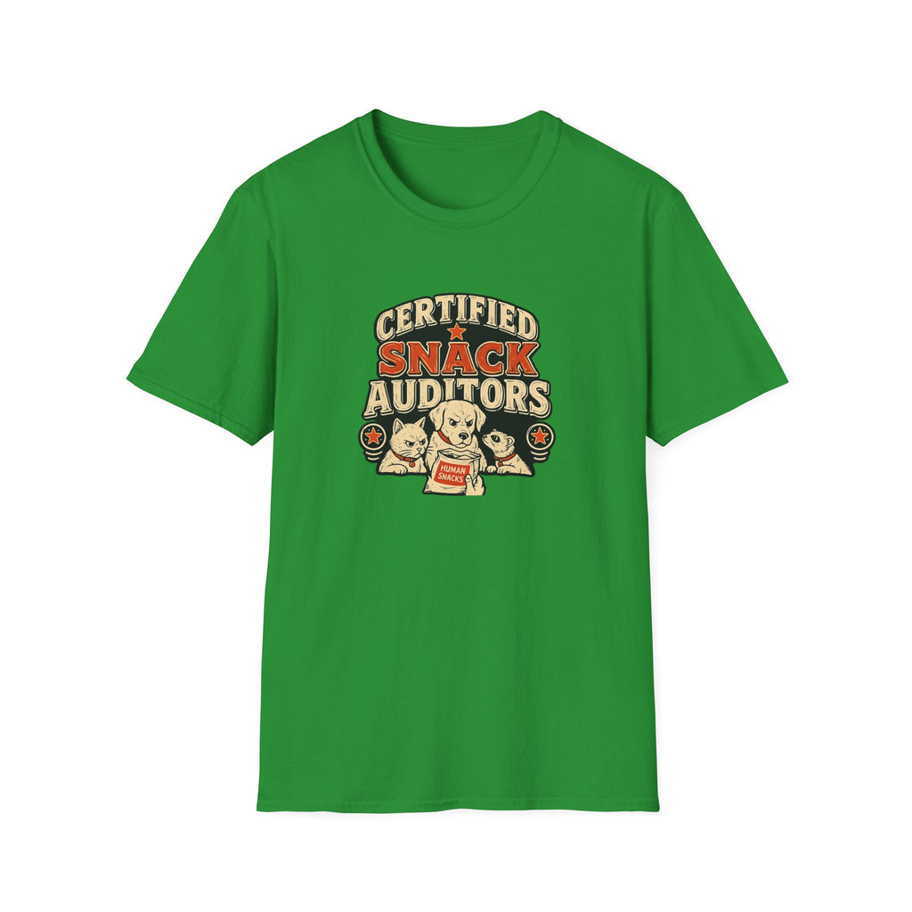 Certified Snack Auditors — Funny Certified Snack Inspectors Tee