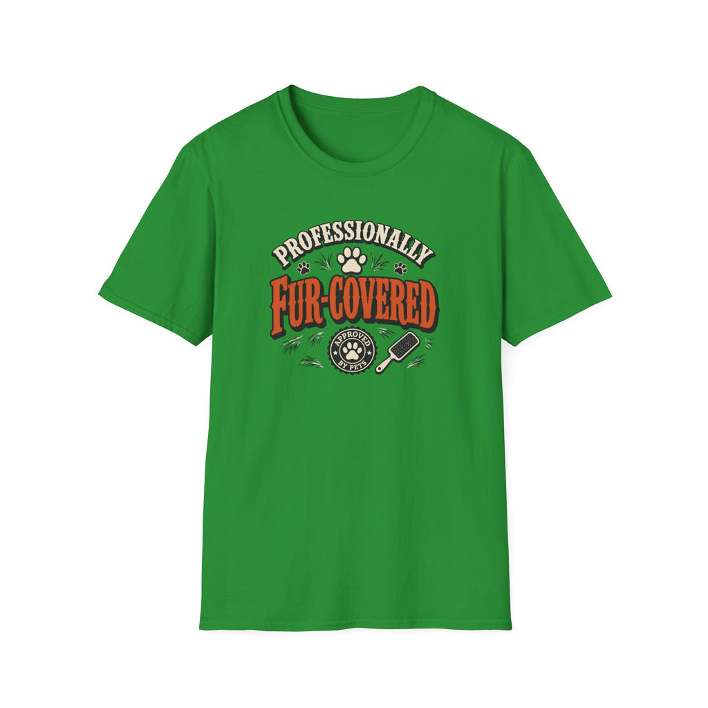 Professionally Fur-Covered T-Shirt