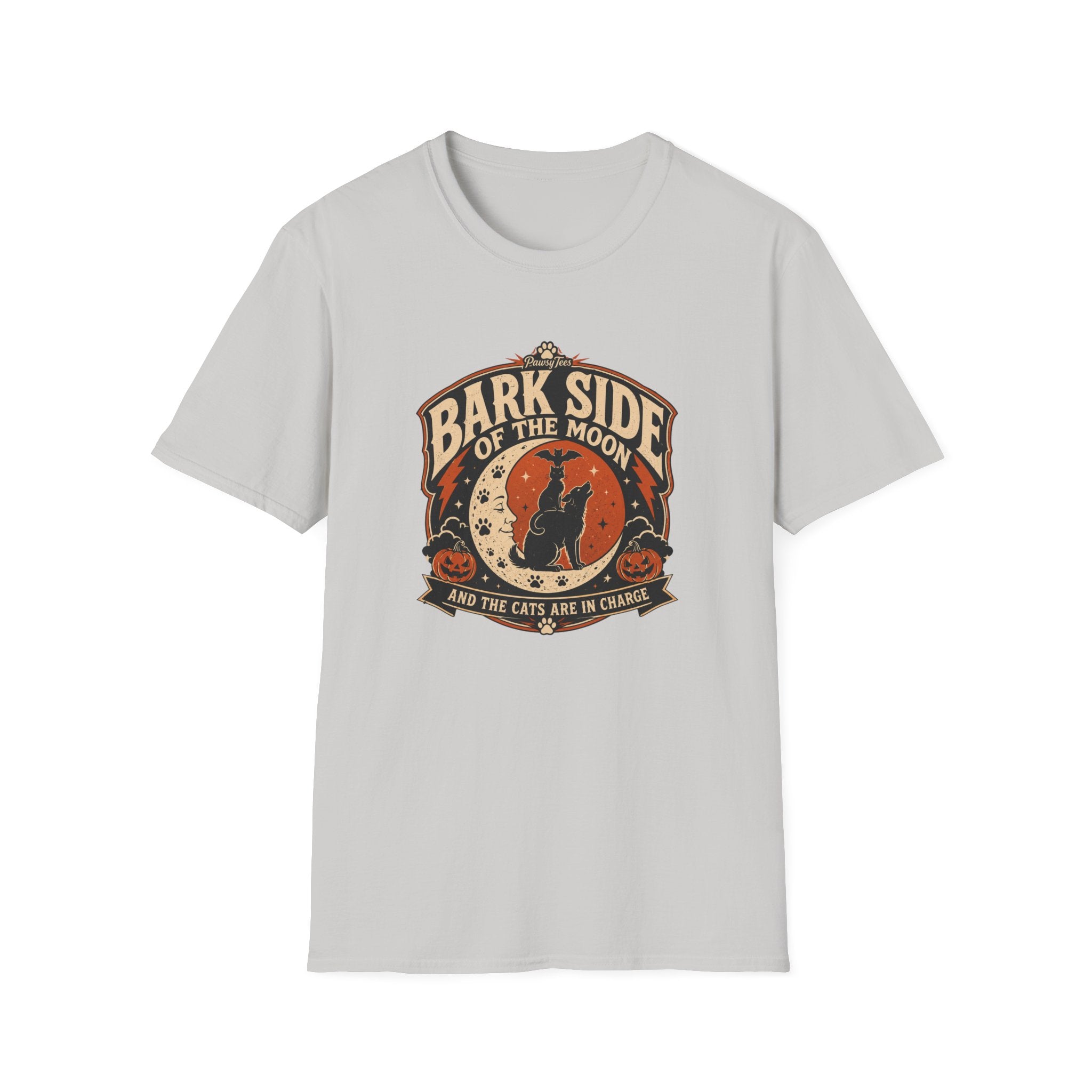 Bark Side of the Moon Halloween Pet Lovers T-Shirt
