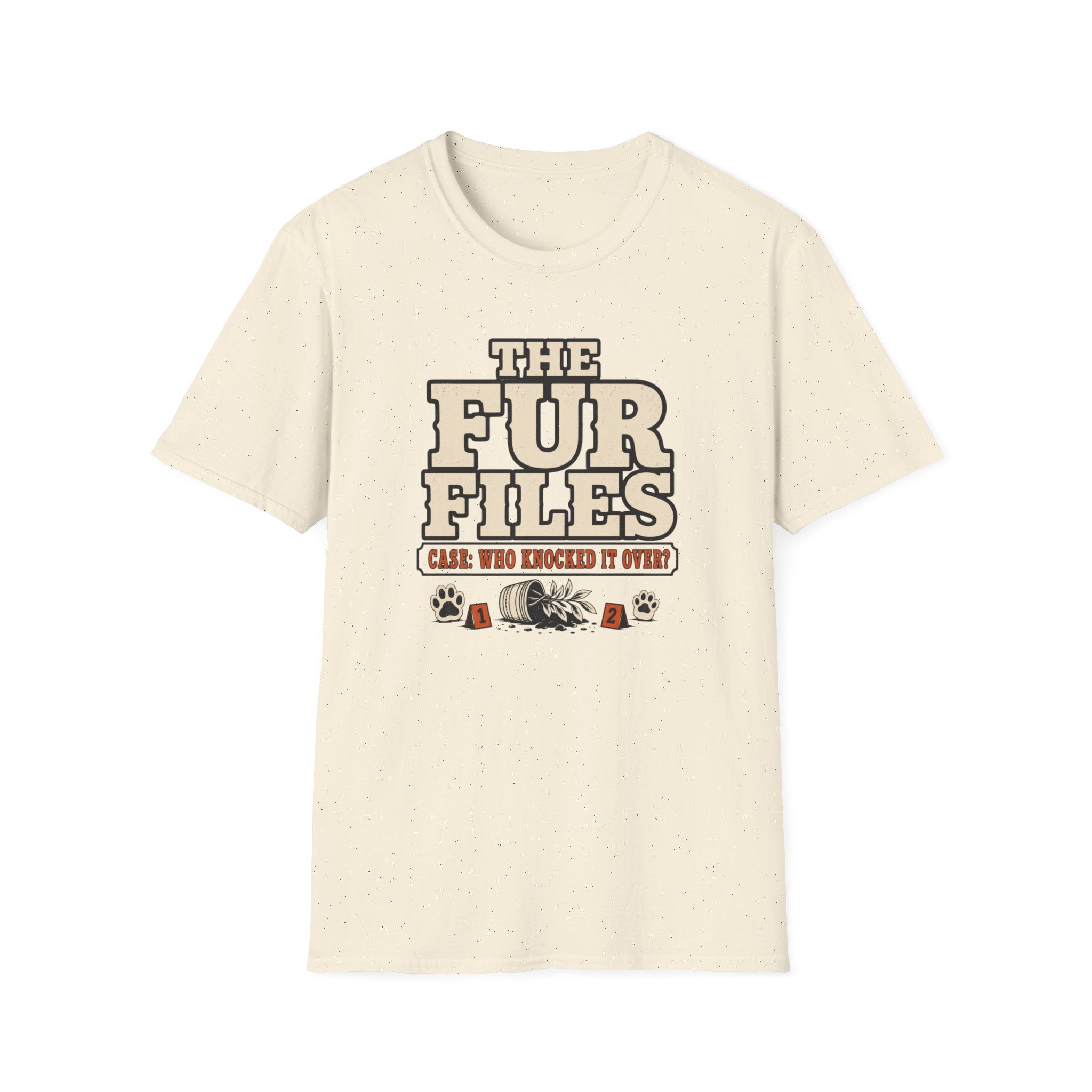 "The Fur Files" Funny Pet Owner Tee