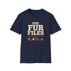 "The Fur Files" Funny Pet Owner Tee