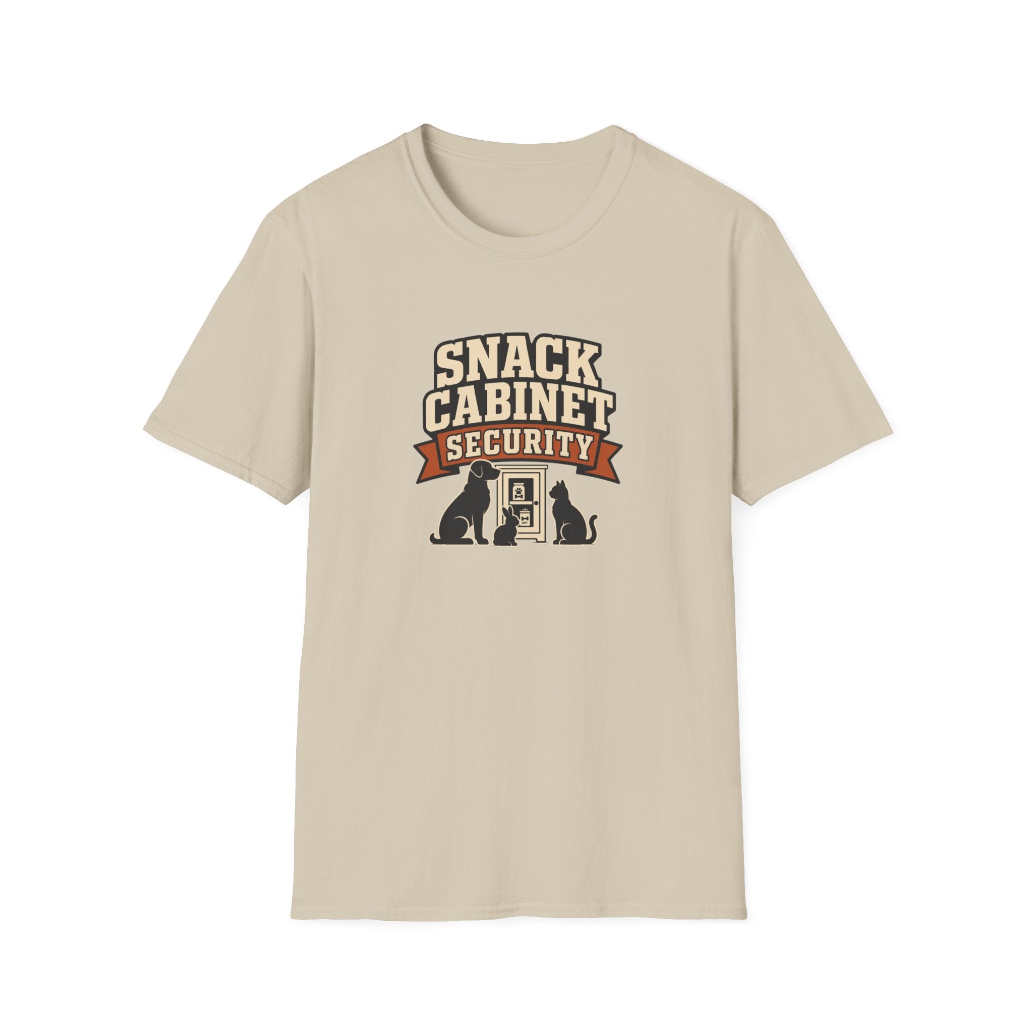 T-Shirt — “Snack Cabinet Security” Funny Pet Lover Tee